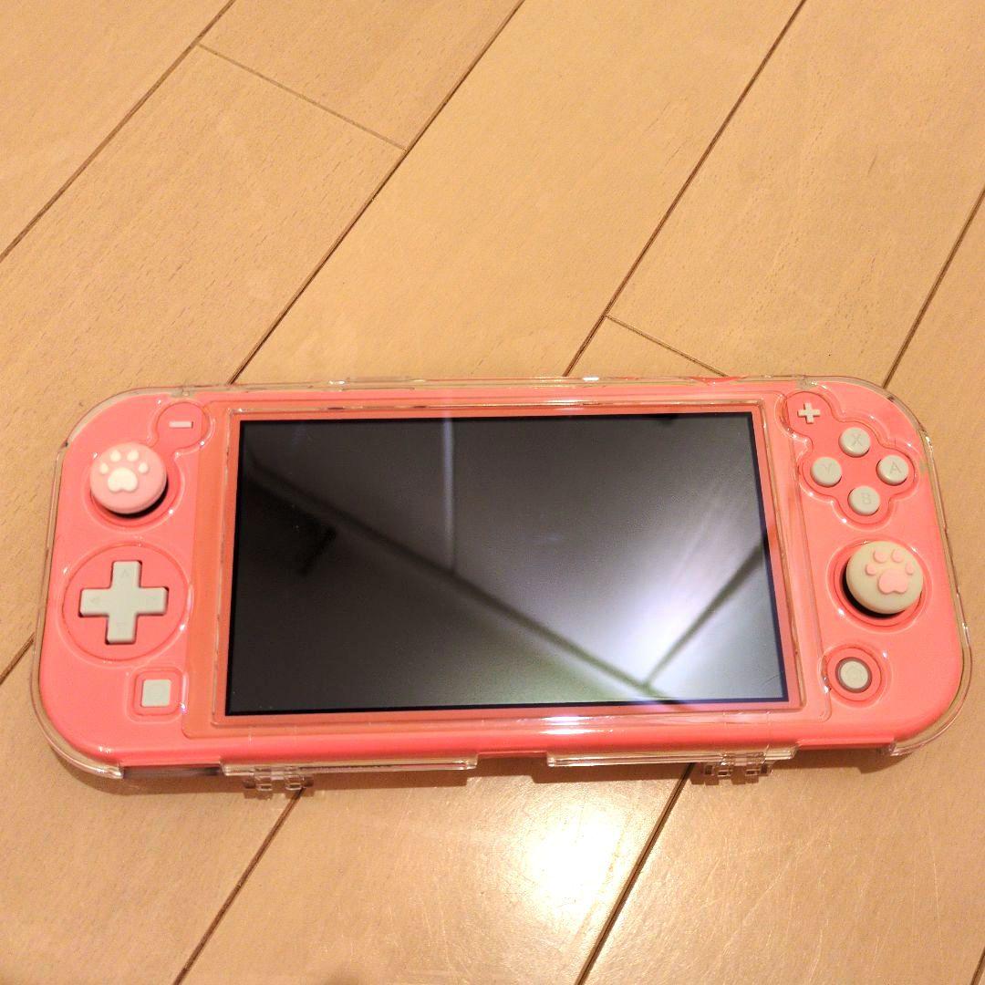 Nintendo Switch Lite ピンク + ケース