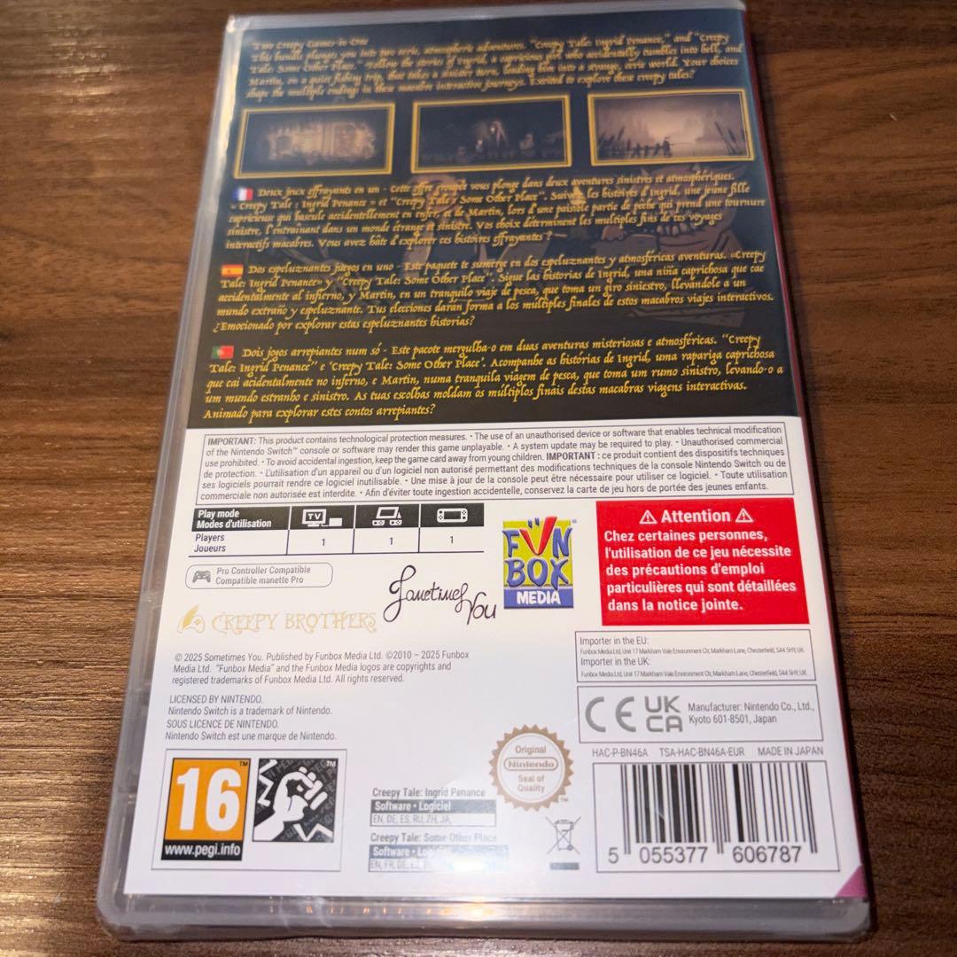 Nintendo Switch Creepy Tales Double Pack switch