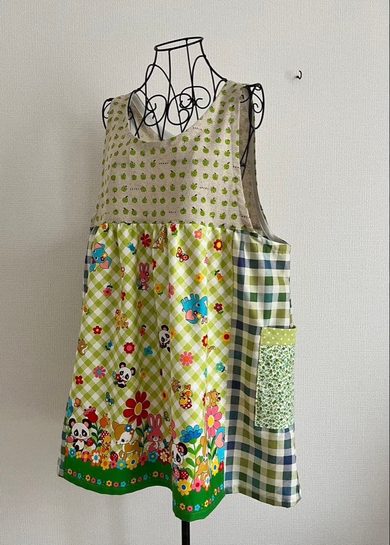 セット販売のみ！保育士エプロン　エプロン　ハンドメイド