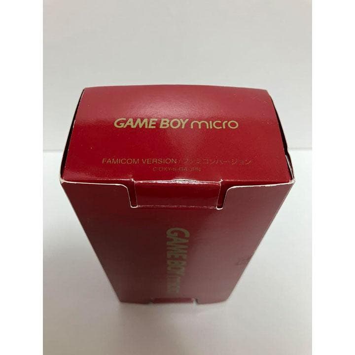 【美品】ゲームボーイミクロ ファミコンカラー 箱 取説 その他付属品付き
