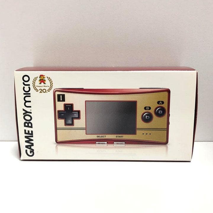 【美品】ゲームボーイミクロ ファミコンカラー 箱 取説 その他付属品付き