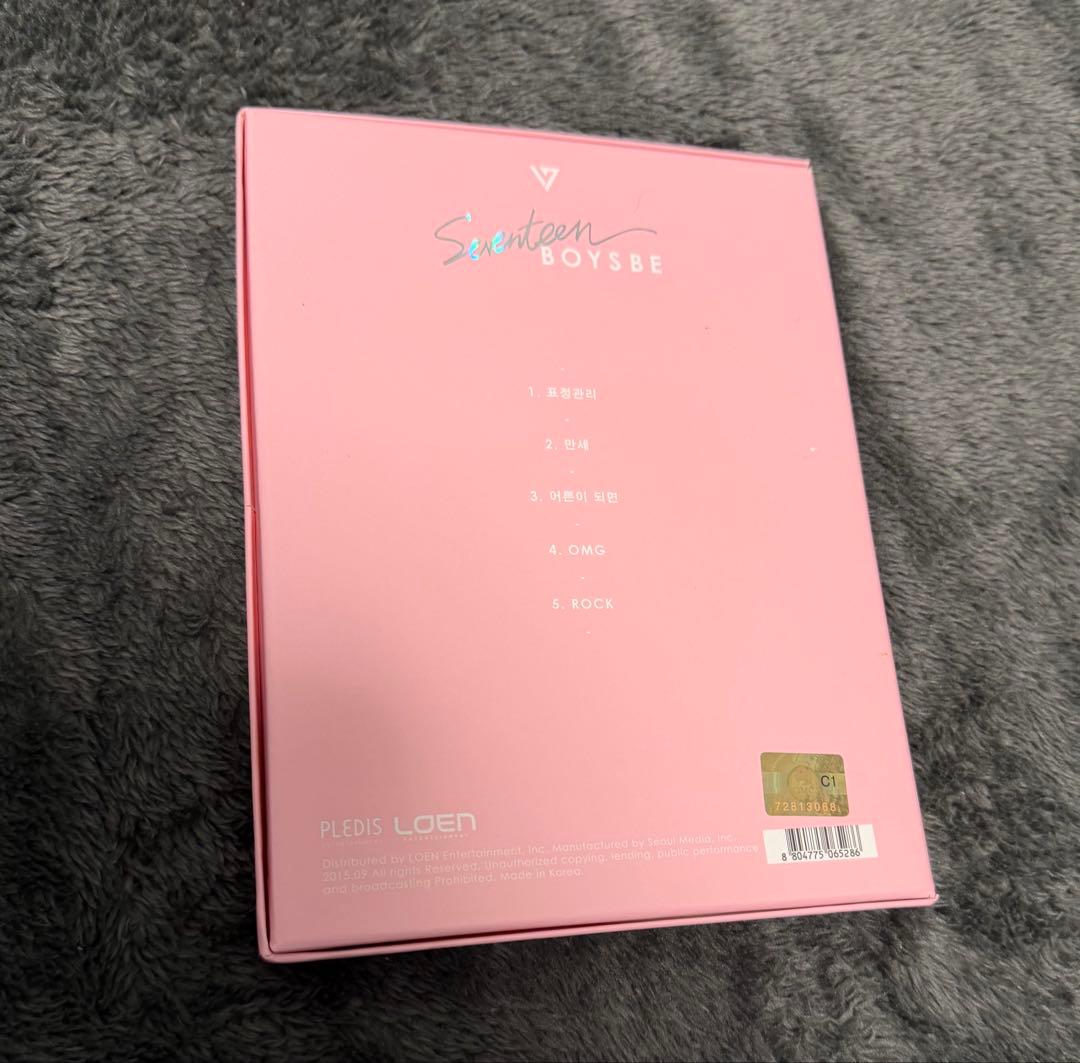 SEVENTEEN BOYSBE 2ndミニアルバム　ディノ　サイン入り