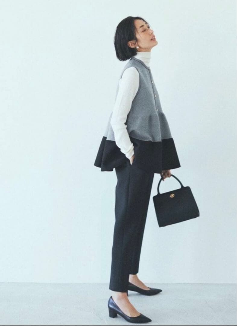 a*u様 美品　定価26400円　UNITED ARROWS バイカラー　ニット