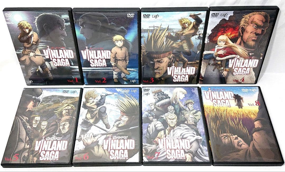 VINLAND SAGA/ヴィンランド・サガ【DVD】全8巻セット