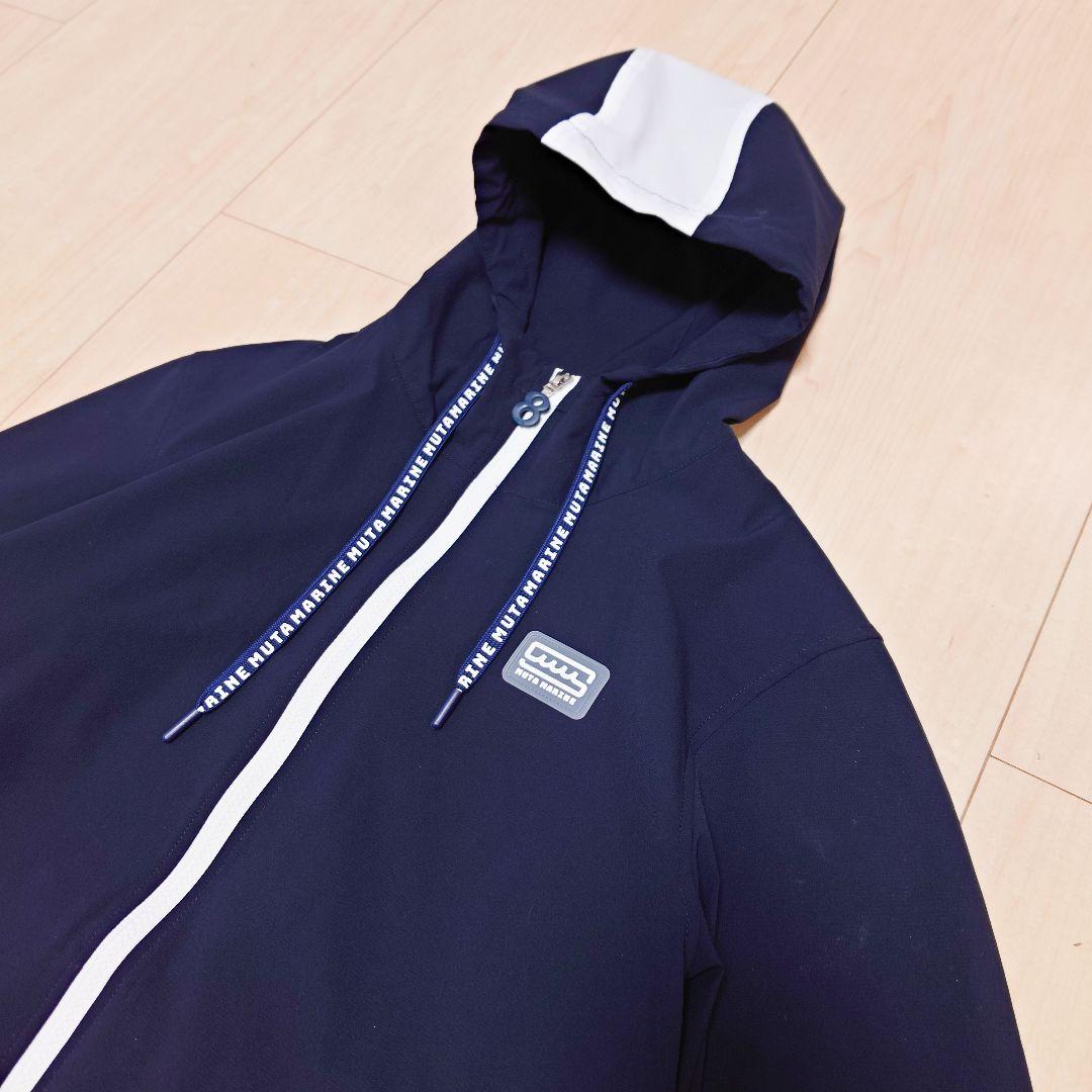 MUTA MARINE ストレッチジップパーカー