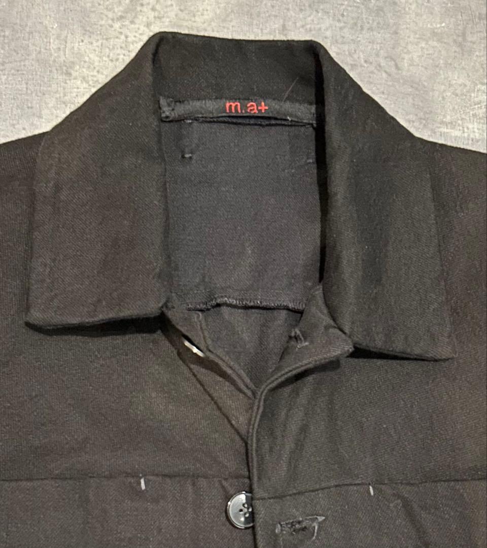 ジャケット・アウター ma +DENIM JK48BLACK/BLACK