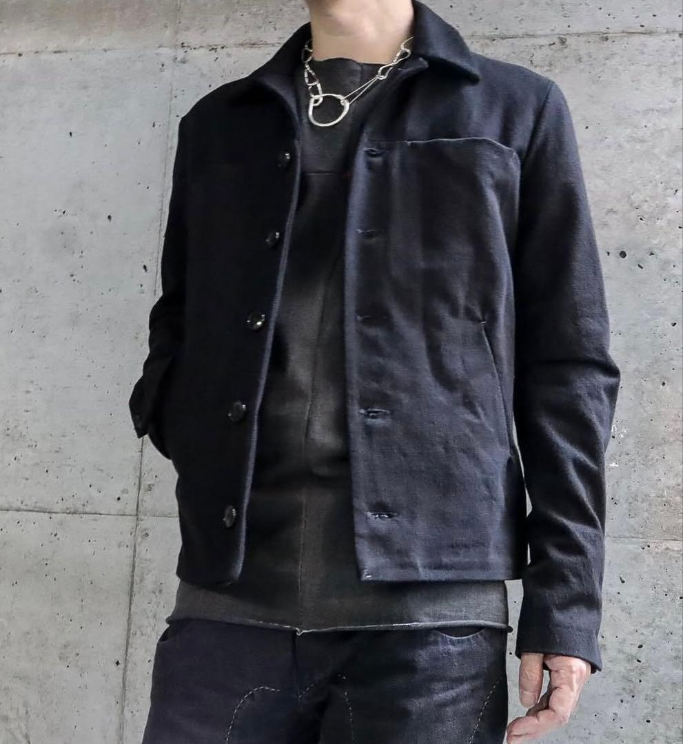 ジャケット・アウター ma +DENIM JK48BLACK/BLACK