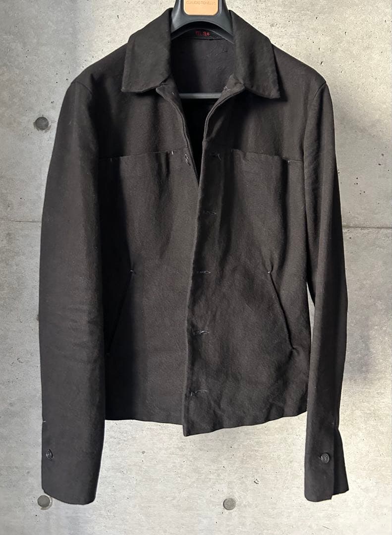 ジャケット・アウター ma +DENIM JK48BLACK/BLACK
