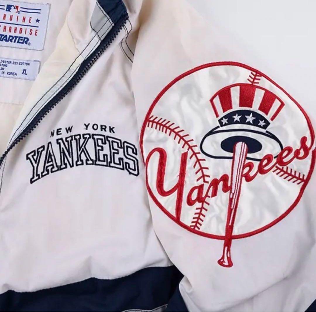 New York Yankees希少プルオーバー ハーフジップ ヤンキース 古着