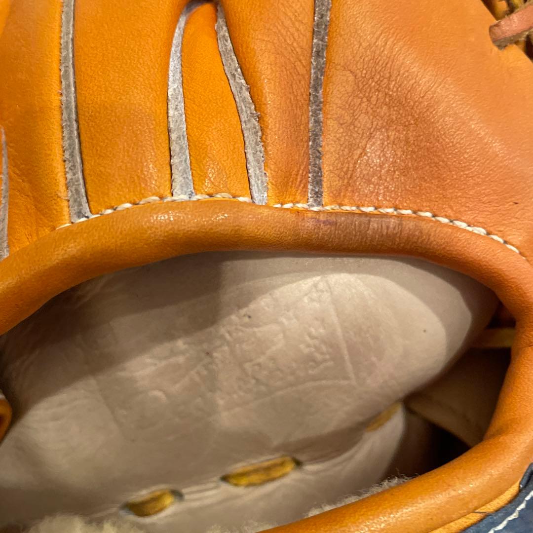KUBOTA Slugger 80周年　軟式　内野グローブ オレンジ