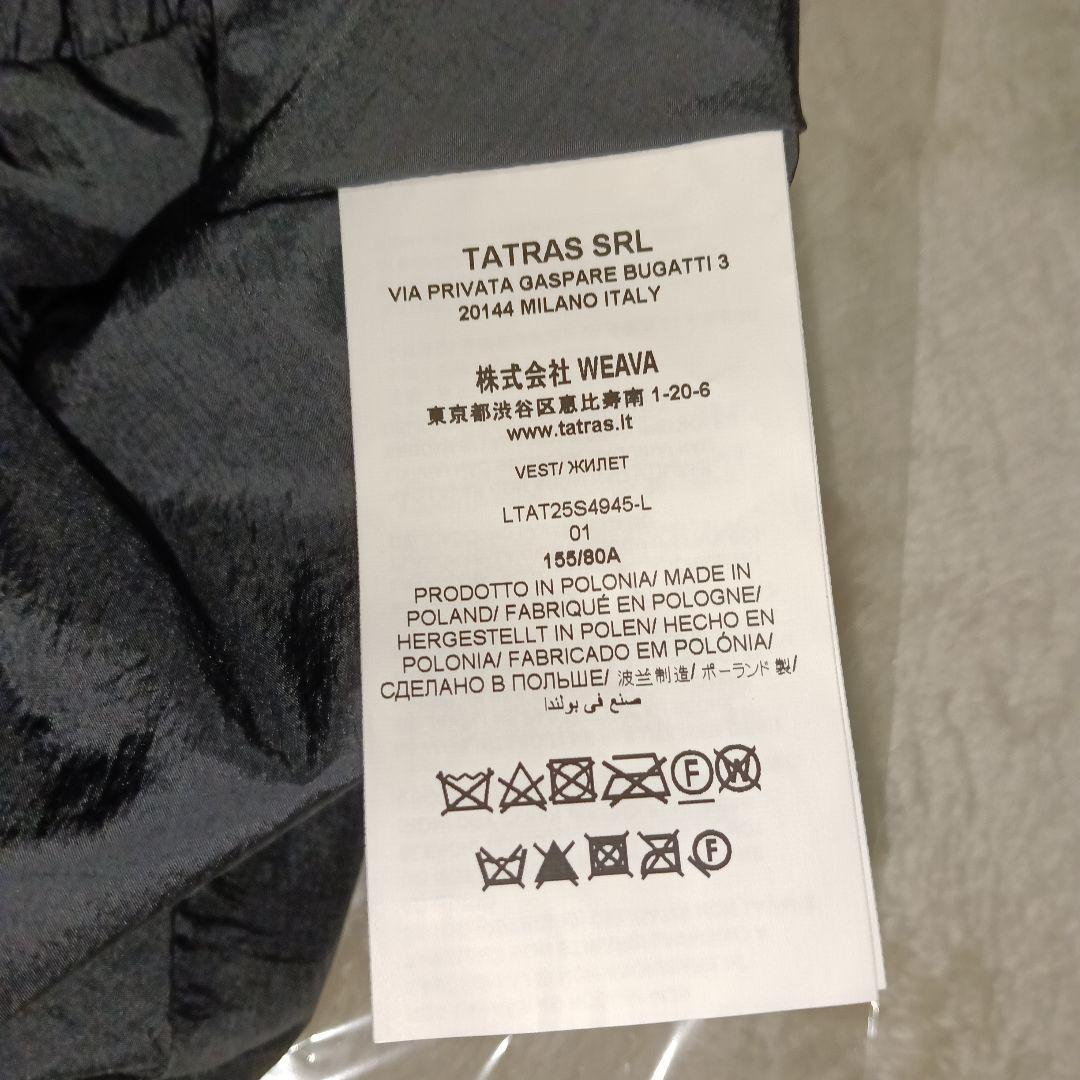 TATRAS ベストNITRA LTAT25S4945L　1sizeBLACK