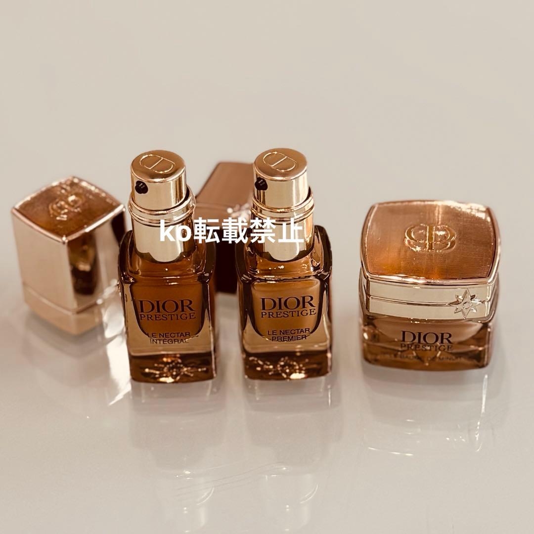 新品★diorプレステージ 最高峰 美容液 フェイスクリーム ミニチュア セット