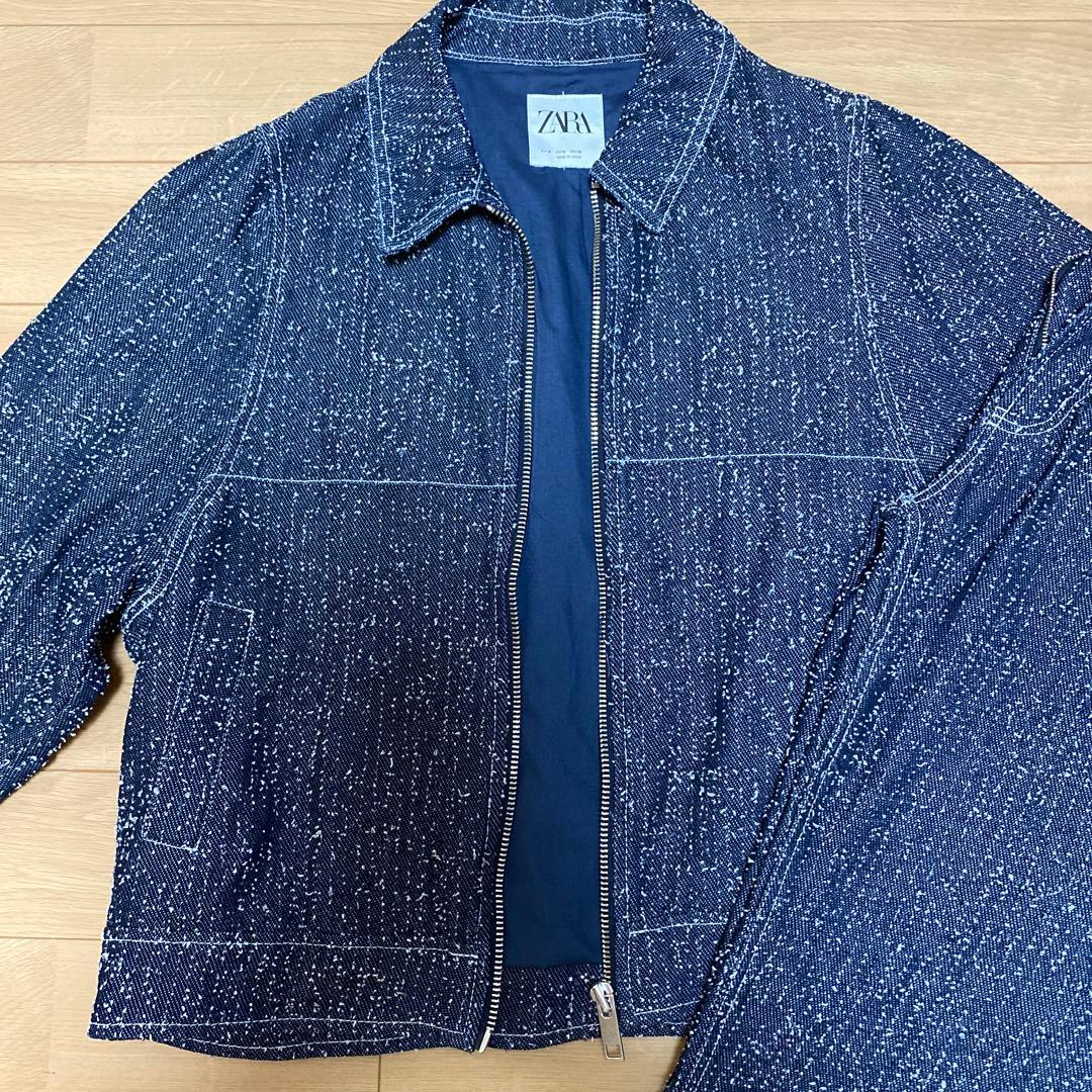 ZARAデニムジャケット パンツ　セットアップ