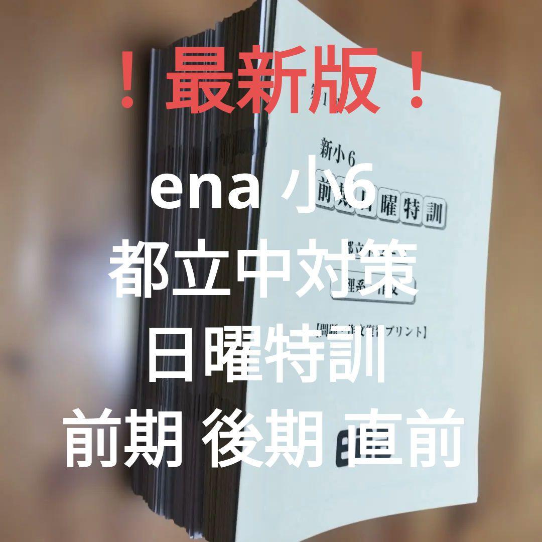 週末セール 最新版 小6 日曜特訓　前期日特 後期日特 直前特訓 三鷹 全31回