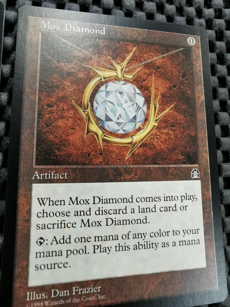 藤井陽　モックス・ダイアモンド　Mox Diamond　mtg