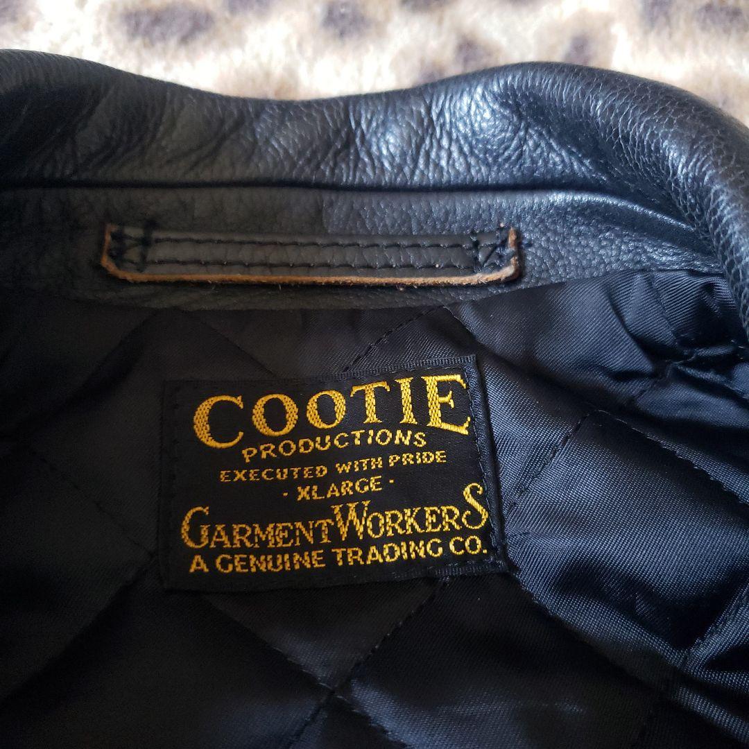 cootie ライダース　レザー