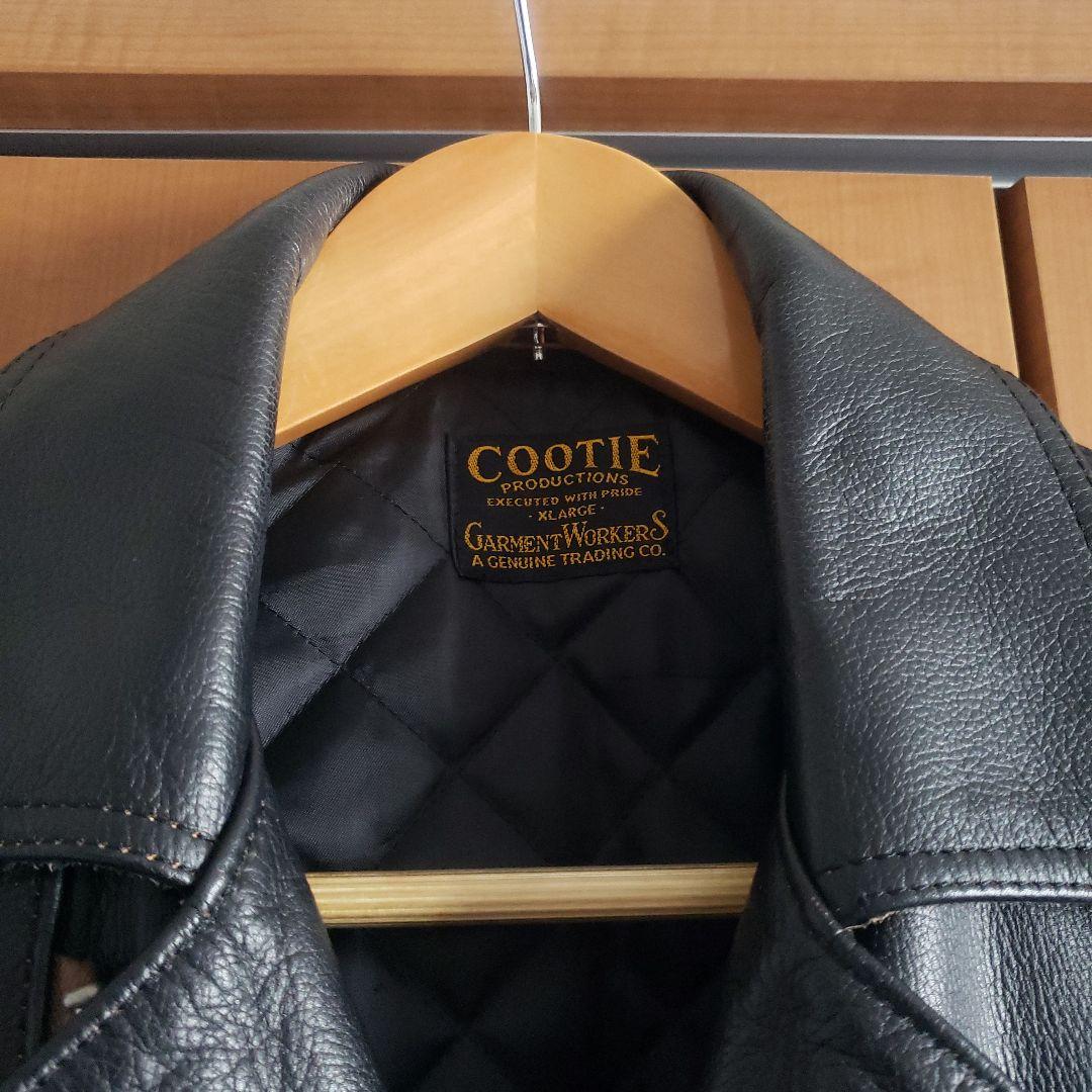 cootie ライダース　レザー
