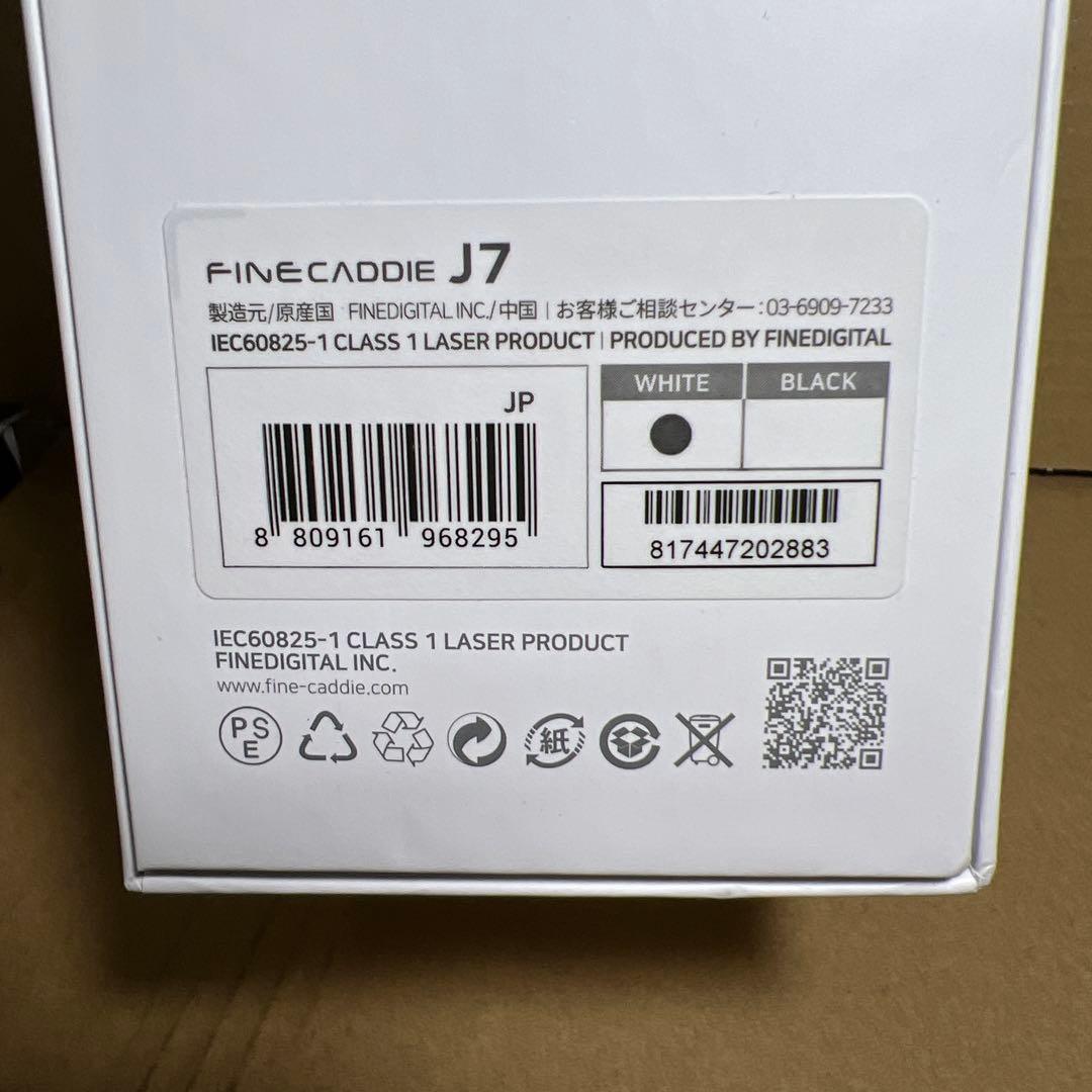 FINECADDIE J7 ホワイト レーザー距離計