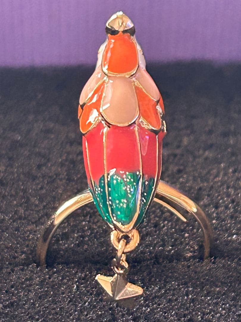 ANNA SUI アナスイ　オウム　指輪　リング　フリーサイズ　16500円