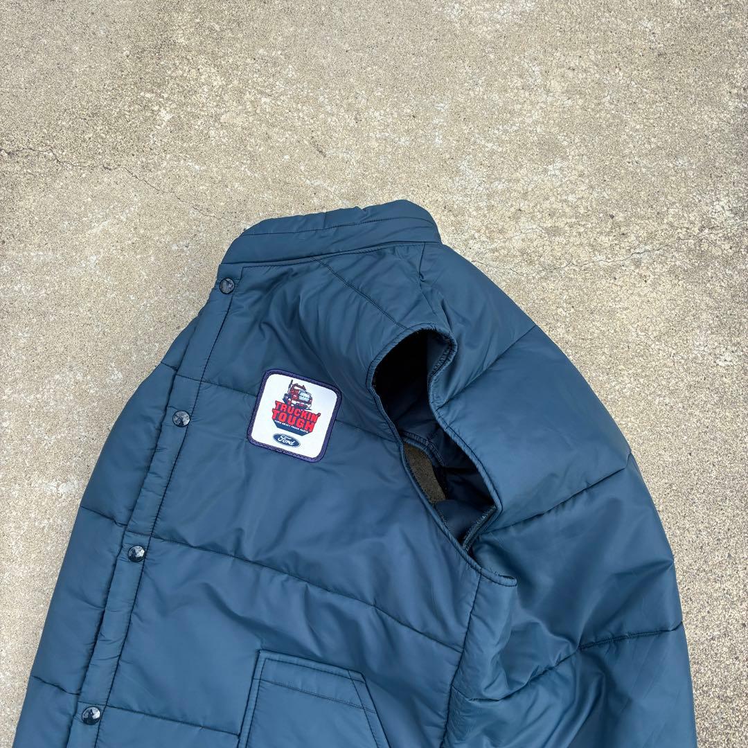 70s80s usa製 FORDwappen company down vest