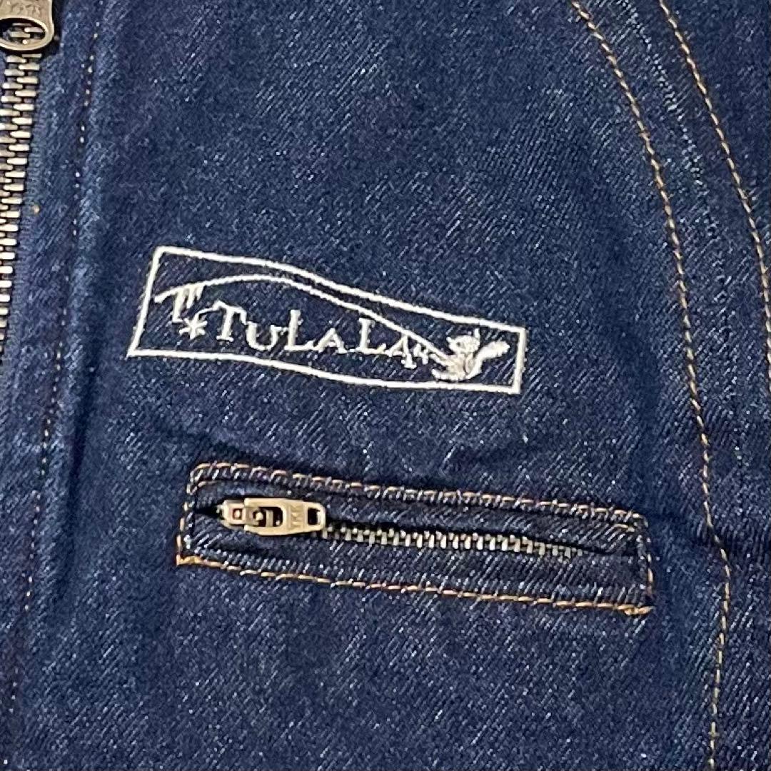 ツララ　TULALA デニム　ライダースジャケット　M