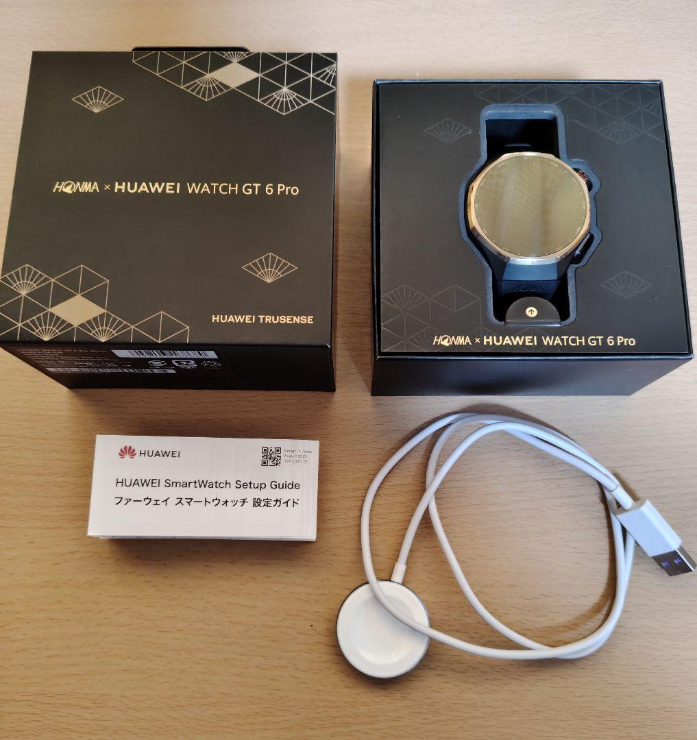 【美品】HONMA×HUAWEI WATCH GT6 Pro 限定ギフトボックス