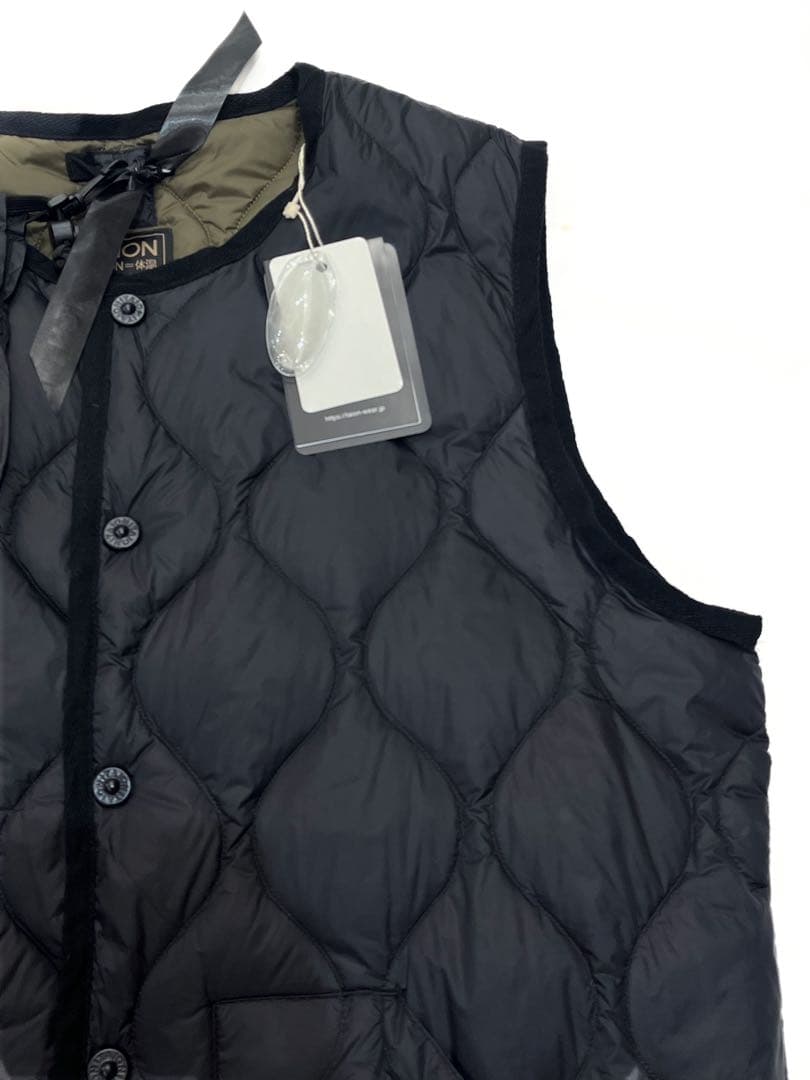 ラスト1点 新品未使用　TAION タイオン　ダウンベスト　size XL