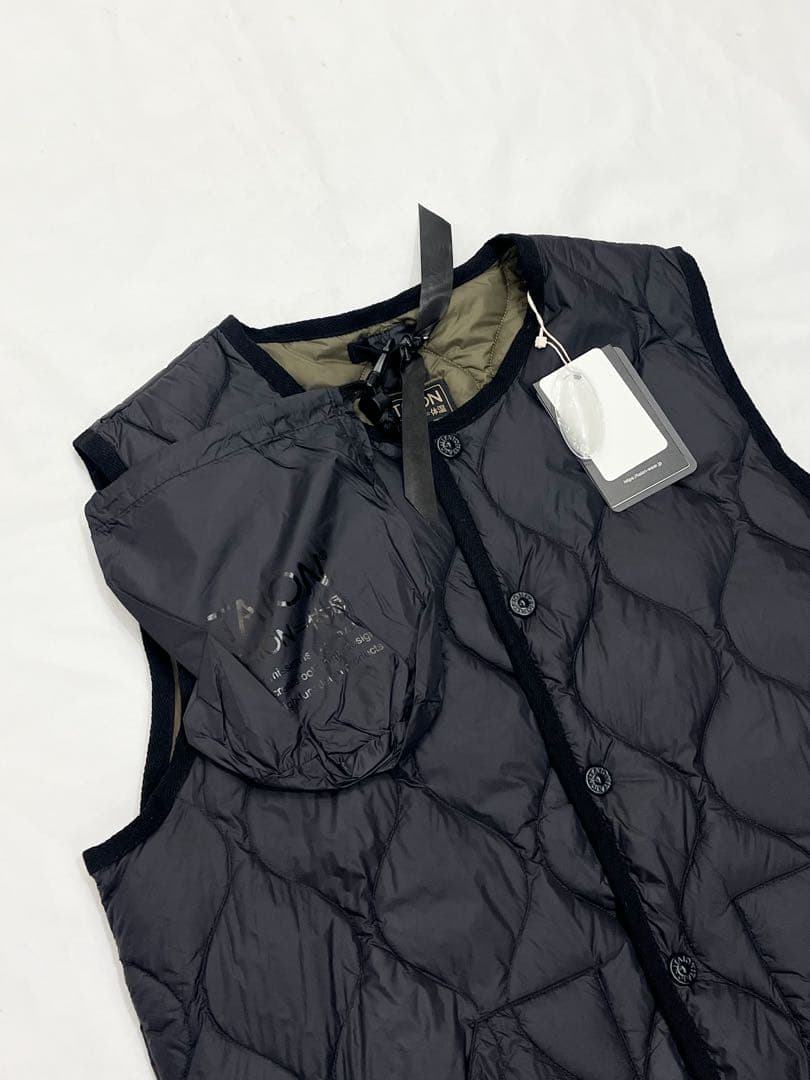 ラスト1点 新品未使用　TAION タイオン　ダウンベスト　size XL