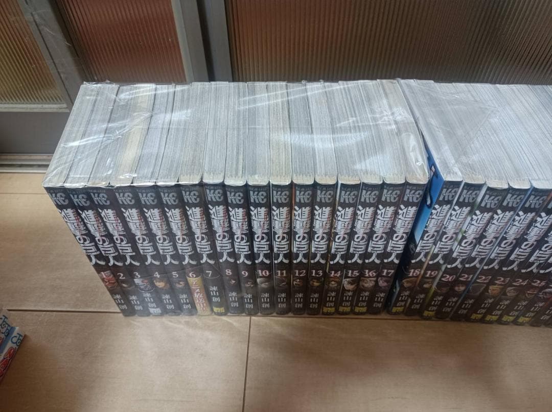 AAA級 美品 帯付き 進撃の巨人 初版 全巻 全巻セット 諌山創 全３４巻
