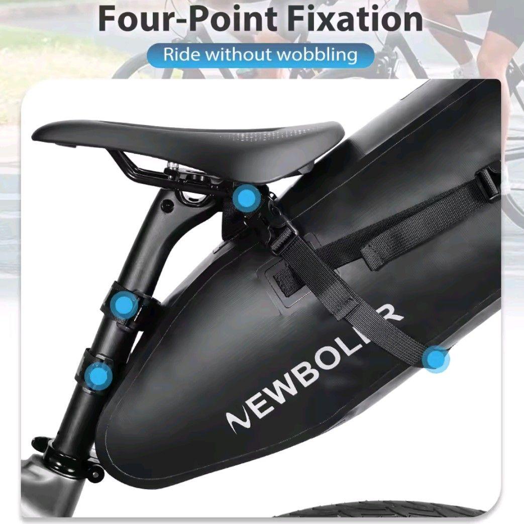 【新品】10Lシームレス完全防水サドルバッグ