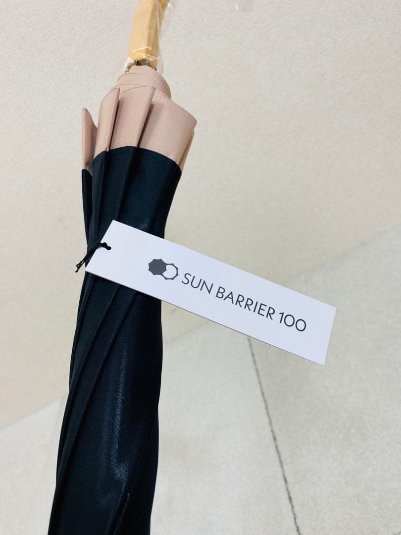 【未使用タグ付き】SUNBARRIER 100 日傘 Sサイズ