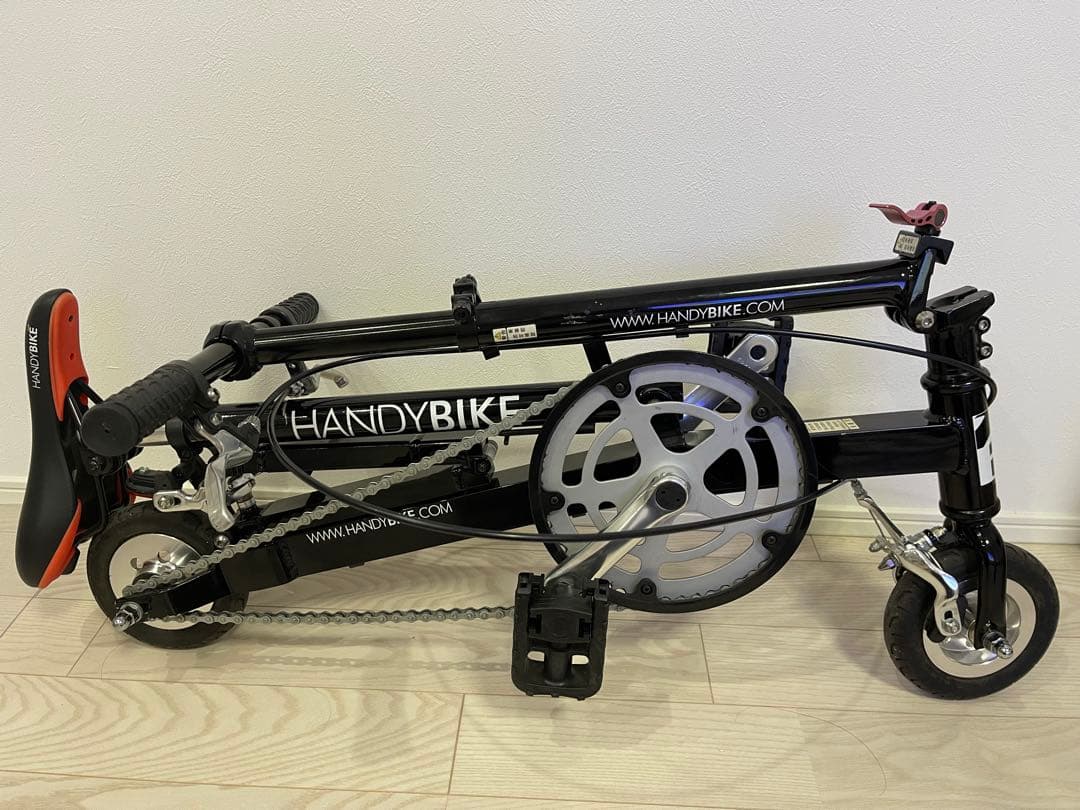 HANDYBIKE 折りたたみ自転車 ブラック　6インチ