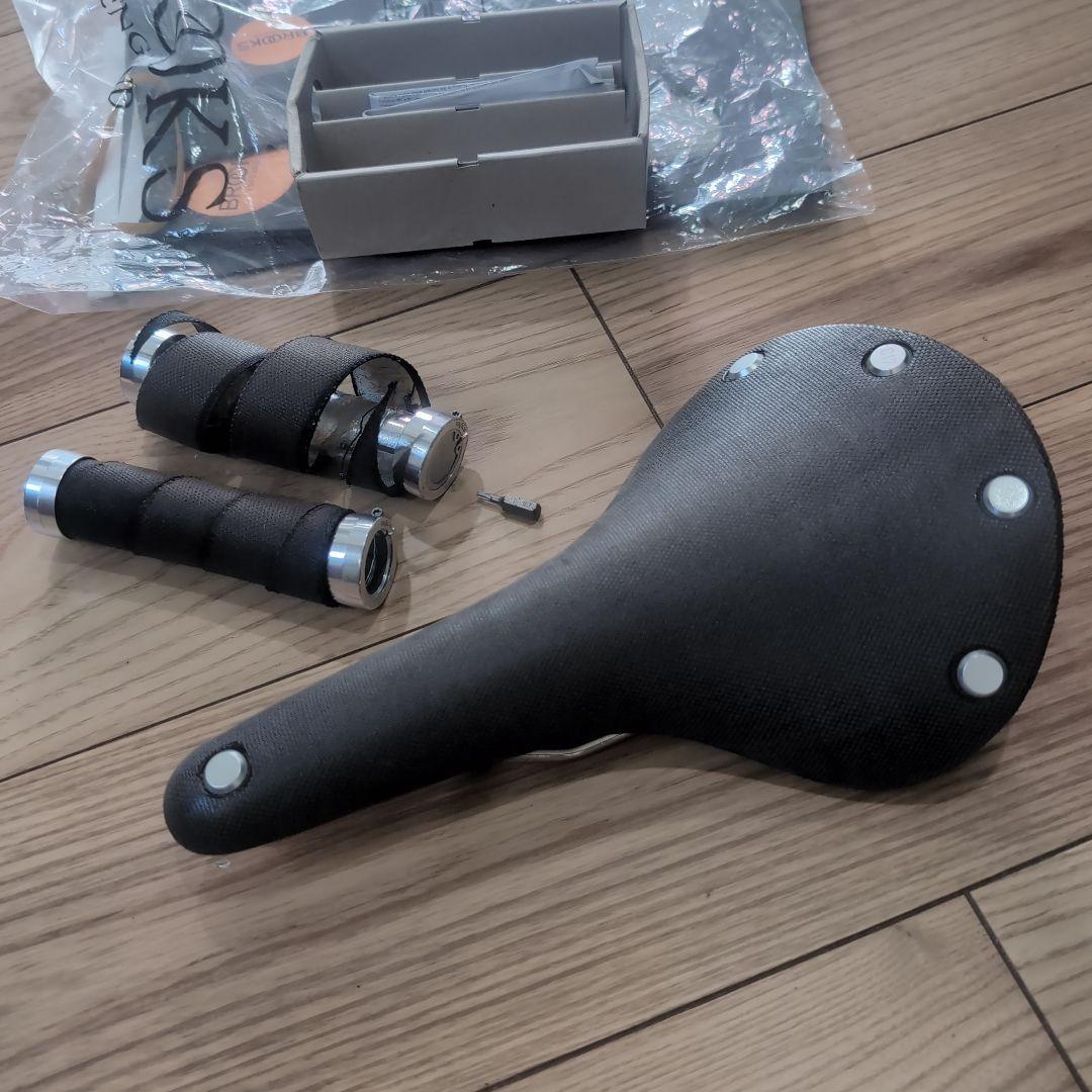 BROOKS CAMBIUM C17 サドル ＋ SLENDER グリップ