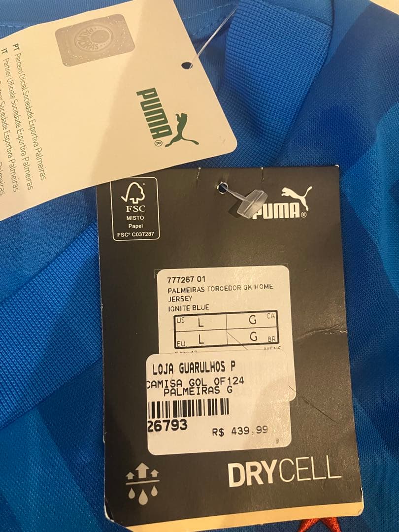Puma パルメイラス GKユニフォーム