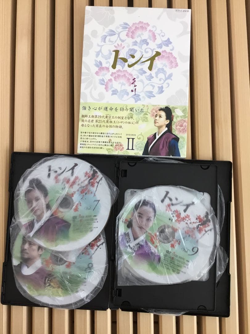トンイ DVD-BOX Ⅰ〜Ⅳ トンイをもう一度観たい方必見❣️