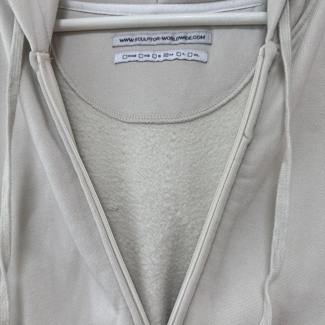 トップス SCULPTOR Beaded Saint Hoodie Zip-Up M