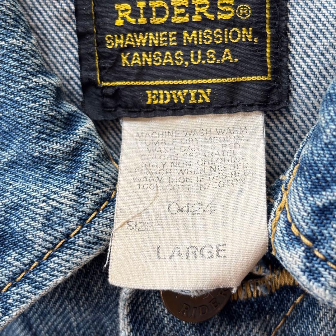 Lee 0424 101J 復刻 90s デニムジャケット Ｌ