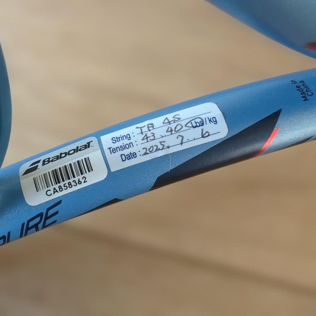 Babolat Pure Drive TEAM テニスラケット 2本セット
