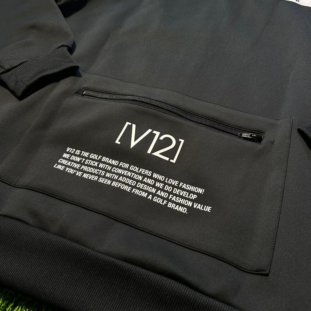 【XXLサイズ】V12 ヴィトゥエルヴ 新品タグ付 MAG TAPE JKT 黒