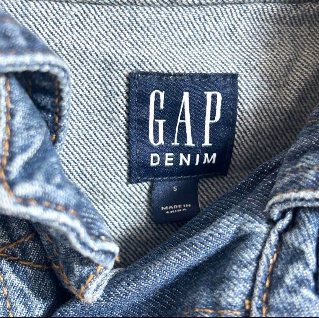 GAP ギャップ　デニム　アノラック　パーカー　復刻　ジャケット