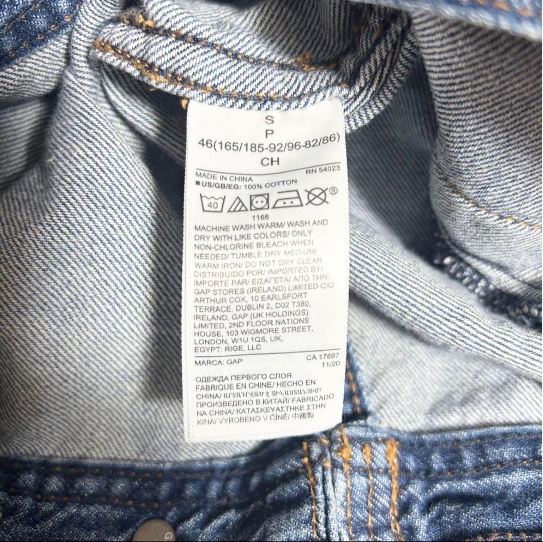 GAP ギャップ　デニム　アノラック　パーカー　復刻　ジャケット