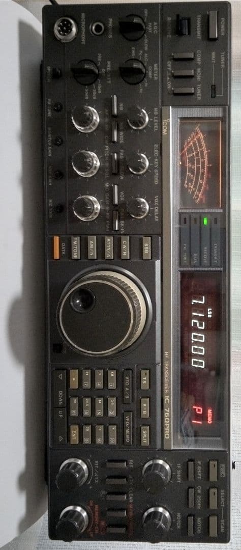 アイコム製　IC-760pro HF→100w(28→50w) 中古