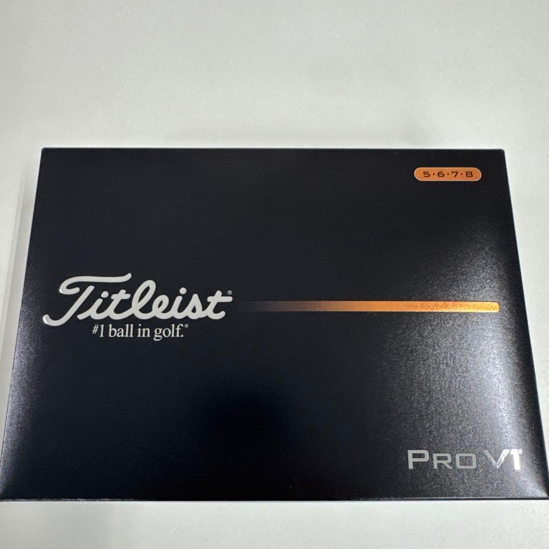 新品未使用　2025年タイトリストPRO V1 ハイN 1ダース12球日本仕様
