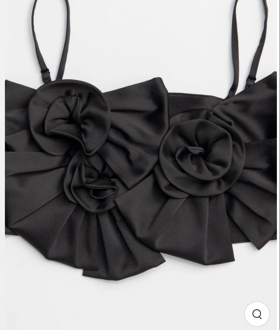 Rose Ribbon Motif Bustier メゾンスペシャル