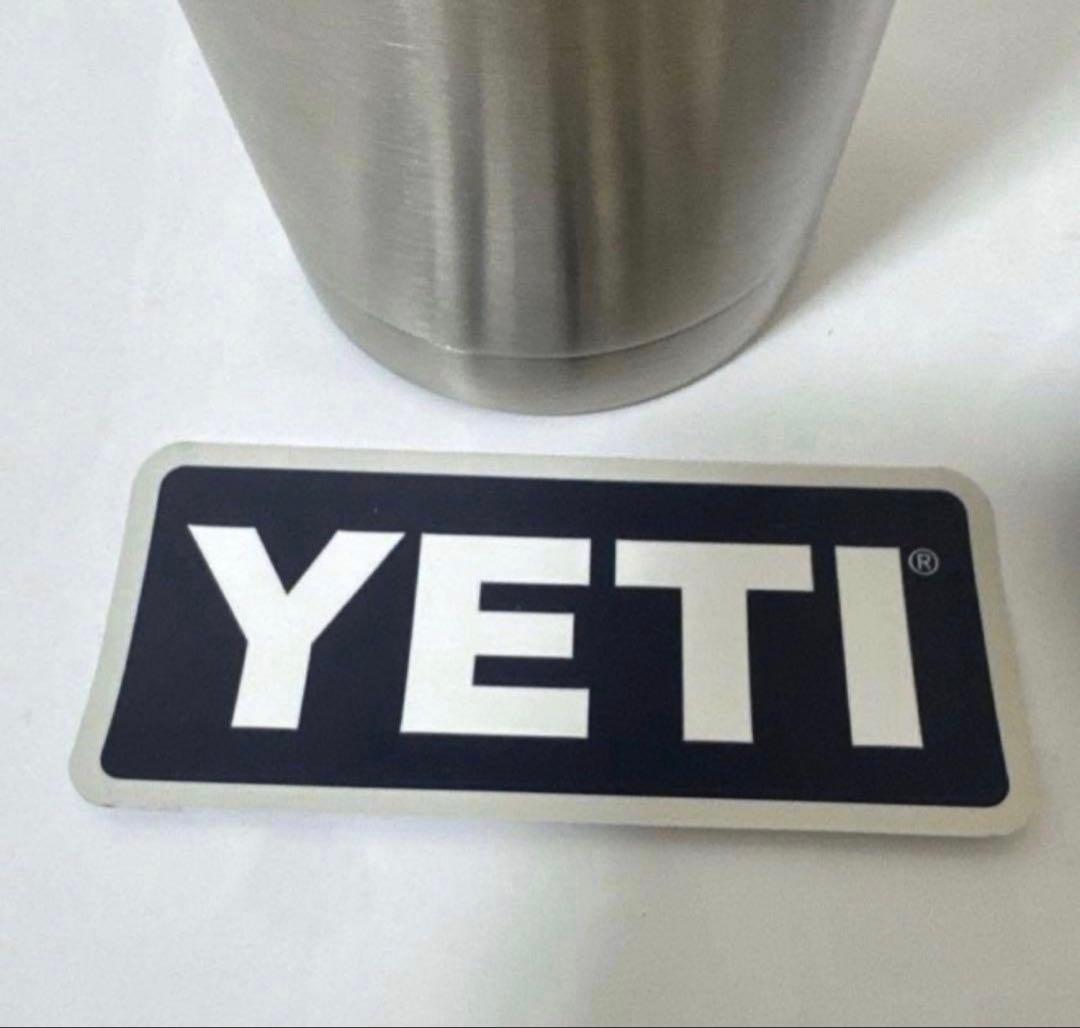YETI ランブラー 20oz タンブラー シルバー ステンレス