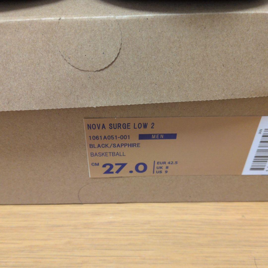asics バスケットボールシューズ ノヴァサージロー2