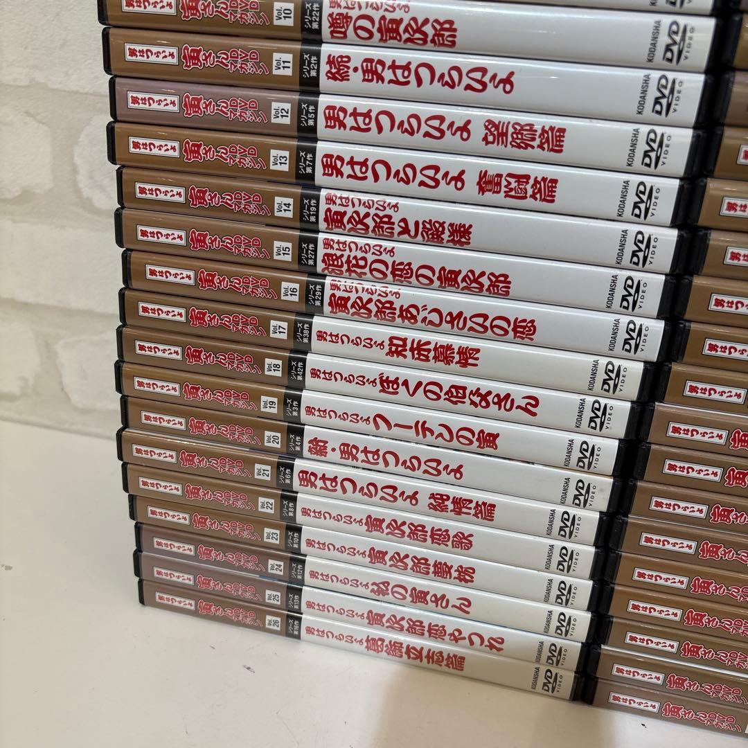 寅さんDVD男はつらいよ　DVDマガジン 50巻セット