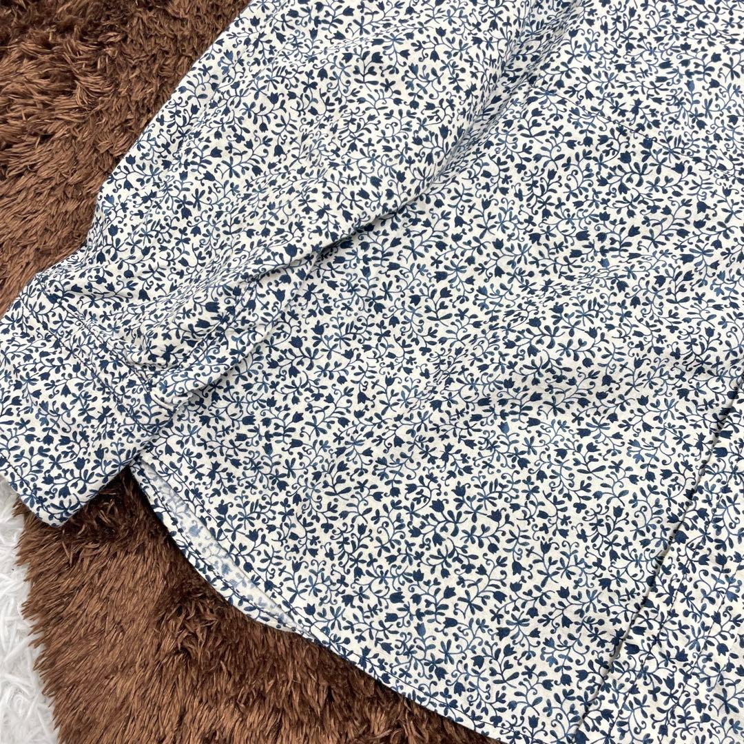 【美品】45R 45rpm フラワータペット シャツ 小花 名作 現行