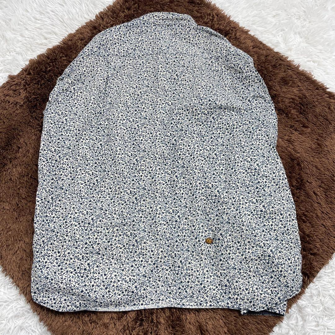 【美品】45R 45rpm フラワータペット シャツ 小花 名作 現行