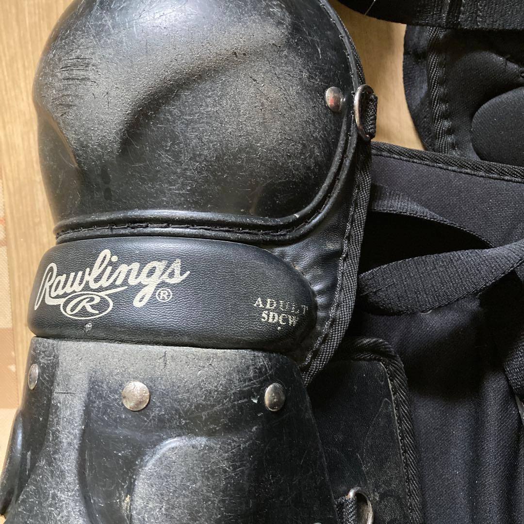 Rawlings キャッチャーレガース ブラック